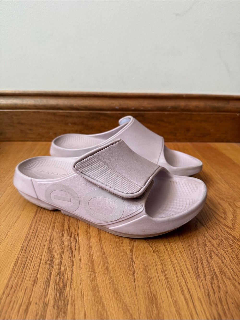 OOFOS OOahh Sport Flex Slides Lightweight Comfort Stardust? Women’s 8 Men’s 6 - Picture 2 of 14